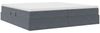 vidaXL Aufbewahrungsbett mit Matratze Dunkelgrau 200 x 200 cm Samt 3370324 Bild 5