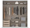 rauch Kleiderschrank, Schwebetürenschrank KULMBACH, 3-türig, 1 Spiegeltüre, inkl. Türdämpfer und weiterem Zubehör, Eiche Artisan, 203 x 231 x 62 cm Bild 5