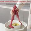 SURFOU Servierzange 2 in 1 Anti Heiße Klemmen Schüssel Clip Verbrühungs-Clip, Geschirrzange Küchenzange Anti-Hot Dish Gripper Mit Rutschfestem Bild 3