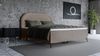 Selsey 'Loreo' Boxspringbett mit Samtbezug, beige, 160x200 cm Bild 2