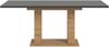 Kulissen-Esstisch >Motion< ausziehbar 190cm, Grau / Artisan Eiche Dekor - 150/190x76x90cm (BxHxT) Bild 4