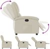 vidaXL Relaxsessel Creme Kunstleder 3205897 Bild 4