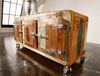 Sideboard Altholz 126x40x56 mehrfarbig lackiert FREEZY #04 Bild 3
