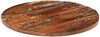 vidaXL Tischplatte Ø 80x2,5 cm Rund Altholz Massiv 370030 Bild 2