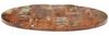 vidaXL Tischplatte Ø 80x2,5 cm Rund Altholz Massiv 370030 Bild 4