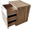 HTI-Line Nachtkommode Nachtschrank Nina mit 3 Schubladen (Stück, 1 St, 1 Nachtschrank), Nachttisch Nachtkommode Nachtkonsole Bild 4
