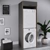 VCM Badmöbel Waschmaschinenschrank Rislo 922316 Anthrazit H. 200 x B. 67 x T. 68 cm Bild 3