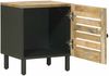 vidaXL Nachttisch 2 Stk. Natur 40 x 33 x 46 cm Massivholz Mango 4018841 Bild 3