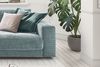 KAWOLA Sofa MADELINE 2-Sitzer Cord hellblau 85 x 127 x 230 cm Bild 4