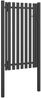vidaXL Gartentor Stahl 1x2,25 m Anthrazit 146331 Bild 2
