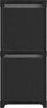 vidaXL Würfelregal mit 6 Boxen Schwarz 103x30x72,5 cm Stoff 322607 Bild 3