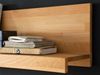 MCA living Wandboard Fenja Wandpaneel, Wandregal, Regal, Regal mit Boden, 1-tlg, Massivholz, Kernbuche, 1 Boden mit Blende, Breite 150 cm Bild 3