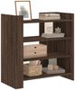 vidaXL Sideboard Braun Eichen-Optik 73,5x35x75 cm Holzwerkstoff 848394 Bild 3