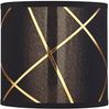 Lichthandel Hoch Lampenschirm Lampenschirm E27 Stoffschirm Rund Retro Vintage Leuchtenschirm, eleganter moderner Stoffschirm Bild 3