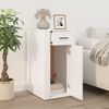 vidaXL Büroschrank Hochglanz-Weiß 40x49x75 cm Holzwerkstoff 816794 Bild 3