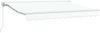 vidaXL Manuell einziehbare Markise Weiß 3,5 x 2,5 m 3420244 Bild 2