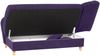 Recamiere mit Armteil rechts klappbar Katia Bezug Veloursstoff Buche natur / violett 22707 Bild 4