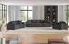 Sofa Designersofa MEGAN 2-Sitzer in Stoff Poso Dunkelgrau Bild 2