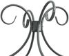 vidaXL Himmelbett-Gestell Grau Metall 140 x 200 cm 284483 Bild 5