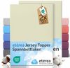etérea Himmlische Qualität Spannbettlaken etérea 2 Stück Comfort Jersey Topper, Jersey, Gummizug: rundum Bild 4