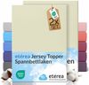 etérea Himmlische Qualität Spannbettlaken etérea 2 Stück Comfort Jersey Topper, Jersey, Gummizug: rundum Bild 5
