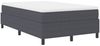 vidaXL Boxspringbett Dunkelgrau und Weiß 120 x 190 cm Cordstoff 3337453 Bild 2