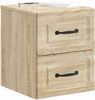 vidaXL Wandmontierter Nachttisch Sonoma-Eiche 34,5 x 33 x 40 cm 899319 Bild 2