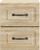 vidaXL Wandmontierter Nachttisch Sonoma-Eiche 34,5 x 33 x 40 cm 899319 Bild 4