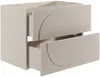 Vente-unique - VUTOMA Waschbeckenmöbel Holz, Platte Beige - B 46 cm x H 60 cm x L 80 cm Bild 4