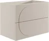 Vente-unique - VUTOMA Waschbeckenmöbel Holz, Platte Beige - B 46 cm x H 60 cm x L 80 cm Bild 3