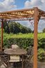 ELEO Pergola Metall rechteckig Elba 3 x 2 m unbeschichtet Bild 3