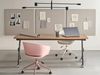 Zusammenklappbarer Schreibtisch BENDI Braun 180 cm 60 cm Bild 3