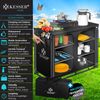 KESSER® Campingschrank, Campingküche mit Aluminiumgestell, inkl. Tragetasche , Kocherschrank für Camping , Campingmöbel , Outdoor Typ F6 (Schwarz) Bild 2