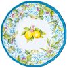 EasyLife Frühstücksteller Ischia, Spülmaschinengeeignet, Mehrfarbig, Motiv: Zitronen, Höhe: 1.5cm Bild 2