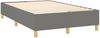 Boxspringbett mit Matratze & LED Stoff Dunkelgrau 120x200 cm, Härtegrad: H2 [3135662] Bild 5