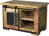 Lowboard TV-Board Truhenschrank Mango massiv vielfarbig 75 x 47 x 50 cm LIBRO 134893865 Bild 3