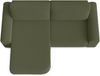 AX LIVING Sofa 250 cm breit mit Schlaffunktion Otterton in Olivgrün L Bild 5