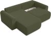 AX LIVING Sofa 250 cm breit mit Schlaffunktion Otterton in Olivgrün L Bild 4