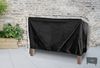 CLP Schutzhülle für Gartenbank bis 120 cm,schwarz Bild 2