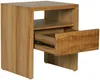 Vente-unique - REVUKA Bedside table Holz, Platte Beige - B 39 cm x H 52 cm x L 45 cm Bild 5
