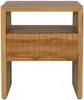 Vente-unique - REVUKA Bedside table Holz, Platte Beige - B 39 cm x H 52 cm x L 45 cm Bild 4