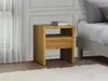 Vente-unique - REVUKA Bedside table Holz, Platte Beige - B 39 cm x H 52 cm x L 45 cm Bild 2