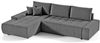 Beautysofa Ecksofa Draco L mit Schlaffunktion, in pflegeleichten Stoffen, Bettkasten Bild 2