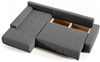 Beautysofa Ecksofa Draco L mit Schlaffunktion, in pflegeleichten Stoffen, Bettkasten Bild 4