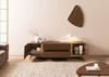 TV-Board Nussbaum-Echtholzfurnier 200x40x55 braun lackiert BUTTERFLY #110 Bild 4