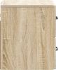 vidaXL Wandmontierter Nachttisch Sonoma-Eiche 34,5 x 33 x 40 cm 898979 Bild 5