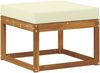vidaXL Outdoor-Fußhocker Massivholz Akazie Natur 900449 Bild 5