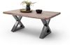 Couchtisch >CARTAGENA< in Akazie massiv walnussfarben - 110x45x70 (BxHxT) Bild 2