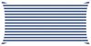 vidaXL Sonnensegel Blau und Weiß 4 x 2 m 100 % Polyester Oxford 42031087 Bild 2