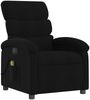 vidaXL Massagesessel Elektrisch Schwarz Stoff 3203968 Bild 4